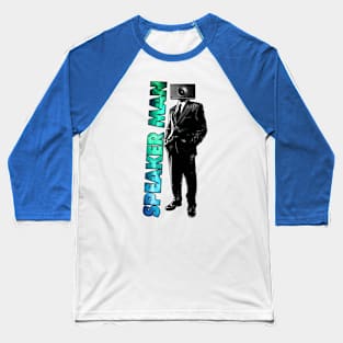 Speakerman of The alliance, skibidi toilet themed speakermen Baseball T-Shirt